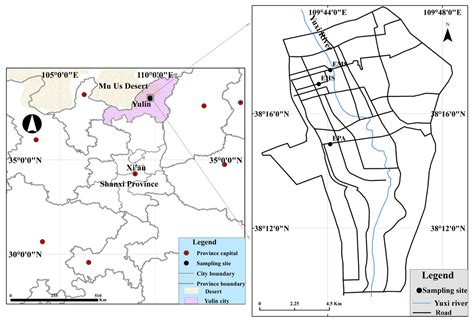 Aerosols chemical composition, light extinction, and source apportionment near a desert margin ...