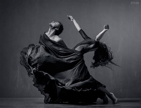 Striking Black & White Portraits of Elegant Dancers Caught in Captivating Motion