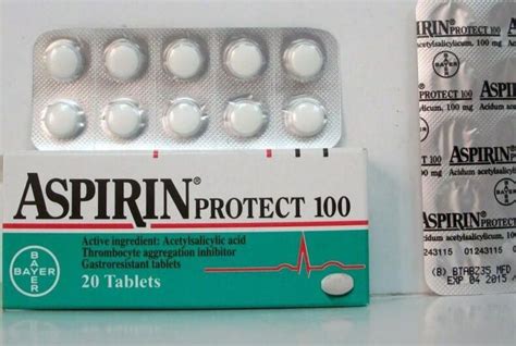 Aspirin Protect 100mg Tablets - Rosheta