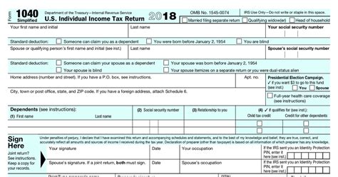 The IRS proposes a new face-lift for Individual Tax Form 1040 ...