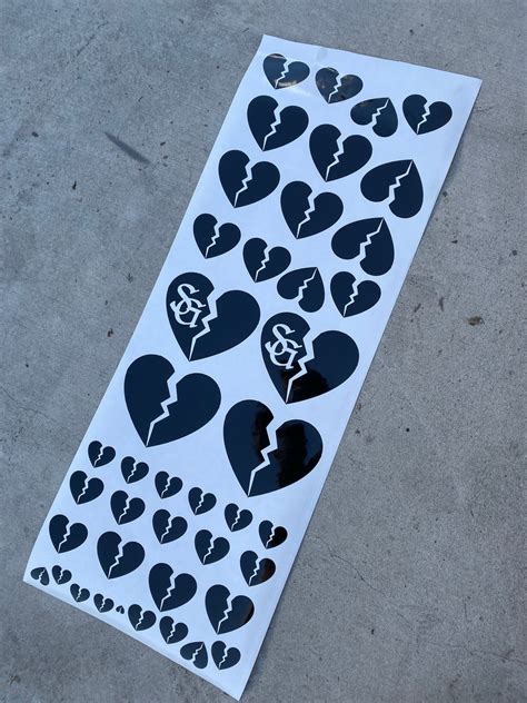 Broken Heart Sticker Pack – StandardGang