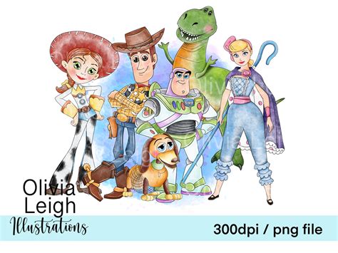 Toy Story Characters Clipart