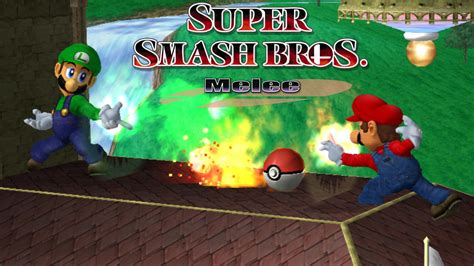 Super Smash Bros. Melee - Luigi VS. Mario by Shipman84 on DeviantArt