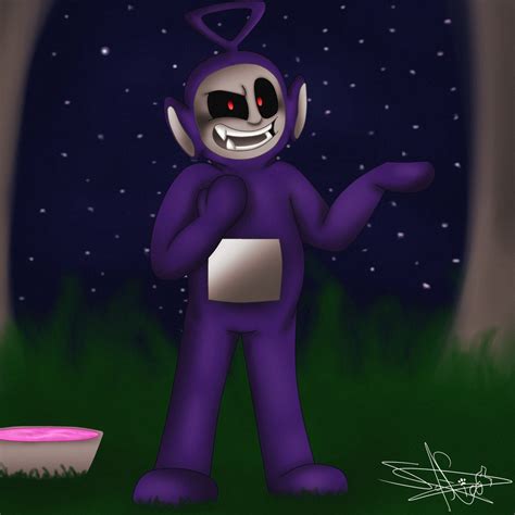 Slendytubbies - Tinky Winky + Speedpaint (REMAKE ) by Drawings-SofiaWolf on DeviantArt