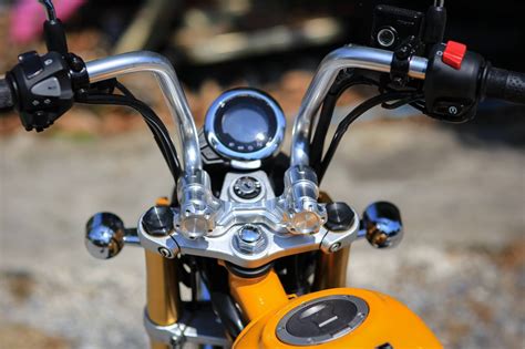 U DOM KARNCHANG Custom Foldable Handlebars set Honda Monkey 125 New ...