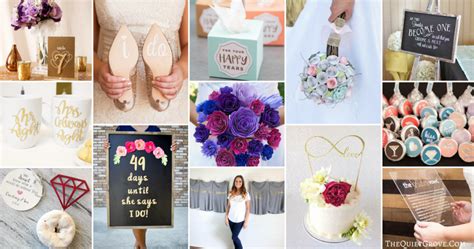 34+ DIY Wedding Projects You Can Make With Your Cricut ⋆ The Quiet Grove