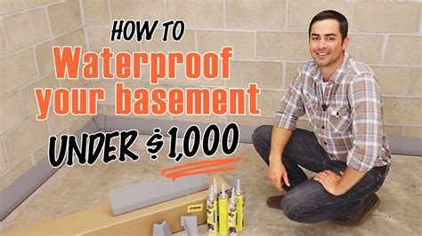 How to waterproof your basement for cheap! We've helped over 20,000 homeowners waterproof their ...