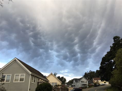 Mammatus clouds over Gualala! – Mendonoma Sightings