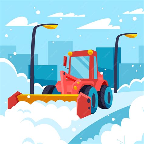 Snow Plow Stock Illustrations – 992 Snow Plow Stock Illustrations ...