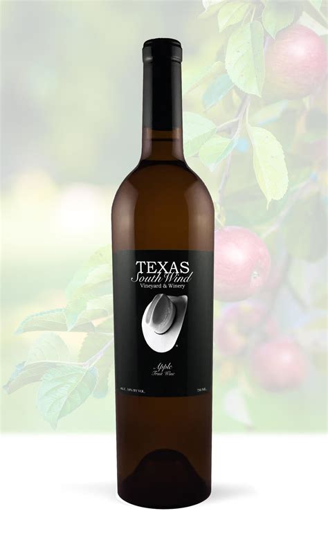 Apple Fruit Wine - Texas SouthWind Vineyard and Winery