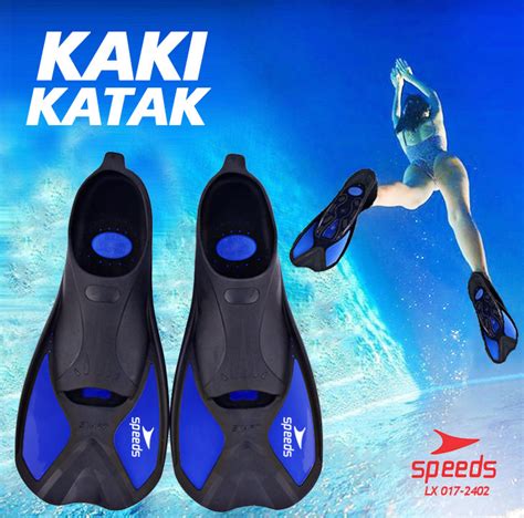 SPEEDS Diving Fin Kaki Katak Kaki Selam alat snorkling semua ukuran 017 ...