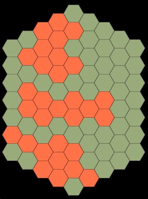 Пин на доске HEX Grid