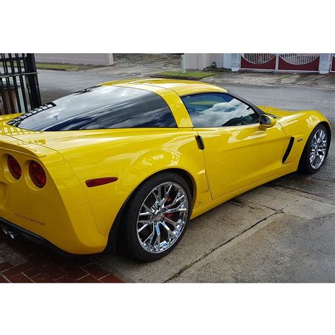 C7 Corvette Z06 Style Reproduction Wheels (Set) : Chrome On Sale |WestCoastCorvette.com