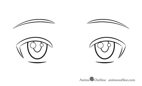 How to Draw Bored Anime or Manga Eyes - AnimeOutline