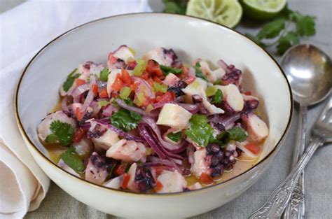 Receta Ceviche de Pulpo | Gourmet