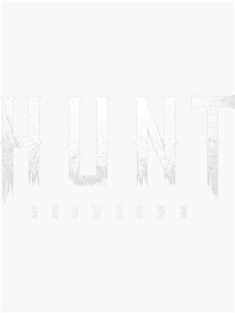 "Hunt Showdown Classic Logo" Sticker for Sale by wingedmonsoon39 | Redbubble