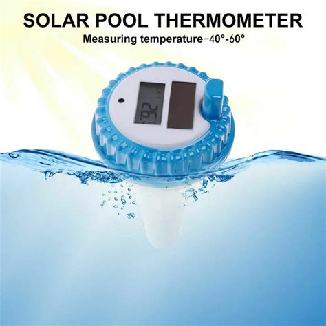 Wireless Remote Floating Thermometer Swimming Pool Waterproof Hot Tub ...