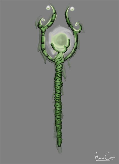 Slime Staff by Dr0x0m on DeviantArt