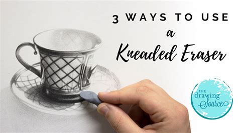 3 Kneaded Eraser Techniques for Realistic Drawing (Video!)