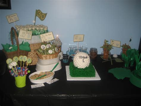 Cooking With Jilly: Golf-Themed 30th Birthday Party