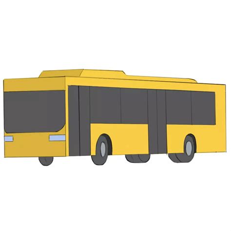 How to Draw a Bus - Easy Drawing Art