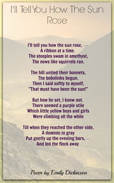 Emily Dickinson Poems | Classic Famous Poetry