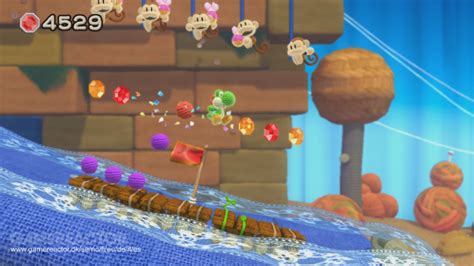 Exclusive co-op gameplay from Yoshi's Woolly World