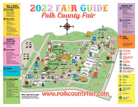 map | Polk County Fair