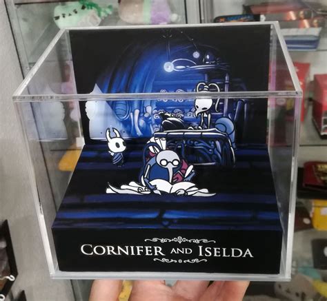 Hollow Knight Cornifer and Iselda Cubic Diorama | Etsy