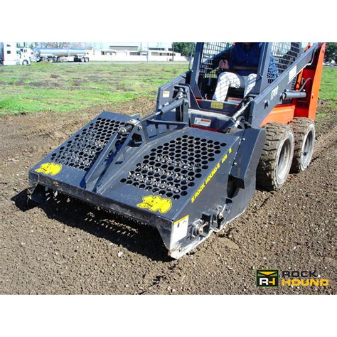 Rockhound Skid Steer Landscape Rake Attachment | Skid Steer Solutions