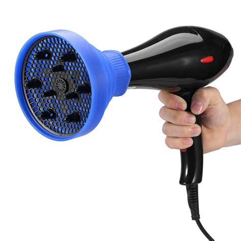 Hair Dryer Collapsible Diffuser, Silicone Hair Diffuser for Home & Travel - Lightweight, Easy to ...