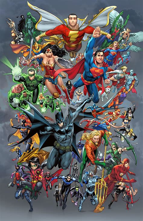 DC Universe by TeoGonzalezColors on DeviantArt