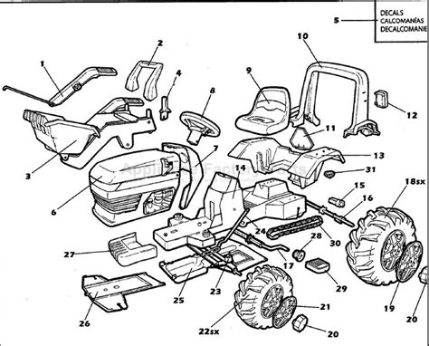 Peg-perego Igcd0517 - Parts for Power Wheels