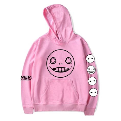 NieR Automata Emil Nier Automata Emil Hoodies Merch pop graphics Unisex long sleeves Trendy ...