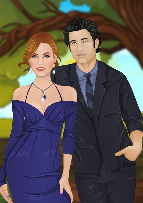 meredith and derek | Meredith Grey and Derek Shepherd by ~jocokkk on deviantART | Meredith grey ...