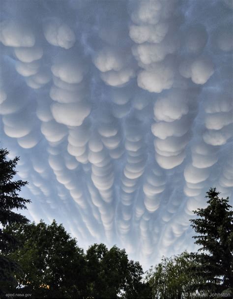 Magnificent Cumulonimbus Mammatus Clouds