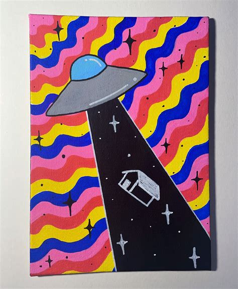 Little House/ Trippy Posca Pen Drawing - Etsy Australia