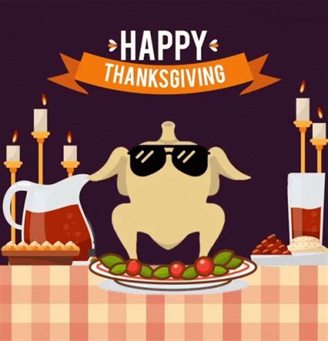 Happy Thanksgiving Turkey Day GIF - HappyThanksgiving TurkeyDay Thanksgiving - Discover & Share GIFs