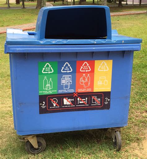 Captain Planet Singapore: Recycling Bins at Residential Estates