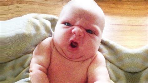 Try Not to Laugh with Funniest Angry Baby 😠 Funny Baby Videos - YouTube