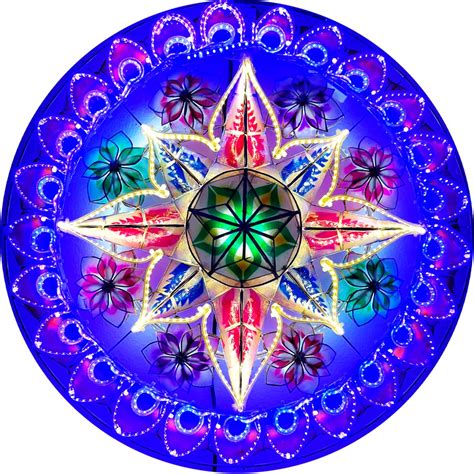 Philippines Christmas Capiz Parol Lantern Star (Tala) - Purple / Blue – Sukli - Filipino Grocery ...