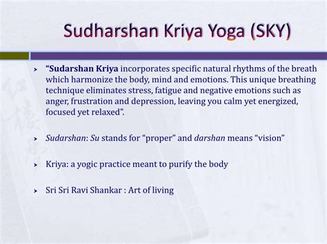 Sudarshan kriya steps - systemsfecol