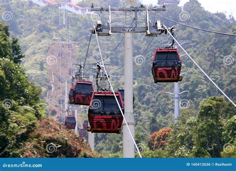 Awana Skyway Cable Car, One of Genting Highland`s Most Popular Attractions, Editorial Photo ...