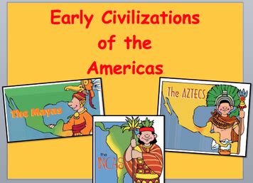 Aztec, Inca, Maya: Early American Civilization