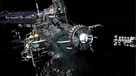 Asteroid mining | Asteroid mining, Space station art, Space travel