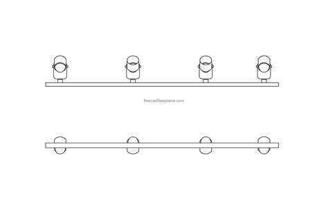 Reflected Ceiling Plan Symbols Cad Blocks | Shelly Lighting