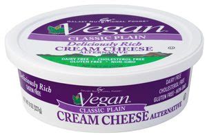 Vegan Diet Plan-Cream Cheese Substitutes