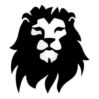 Lion Stencil | Free Download Clip Art | Free Clip Art | on Clipart Library