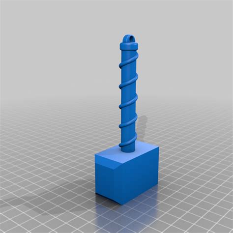 Download free STL file Thors Hammer • 3D print template • Cults