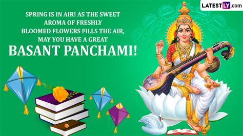 Happy Saraswati Puja 2023 Wishes & Basant Panchami Images: Send Vasant ...